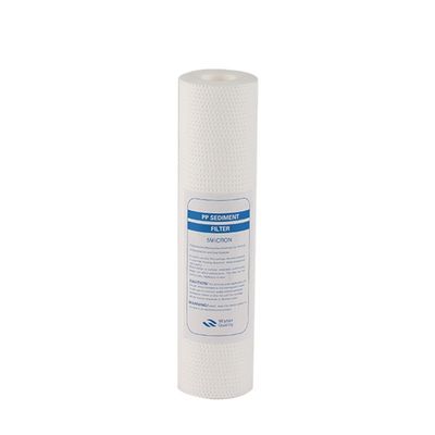 10 polegadas 20 polegadas 40 polegadas cartucho de filtro de água de PP Filtragem para planta de purificação de água