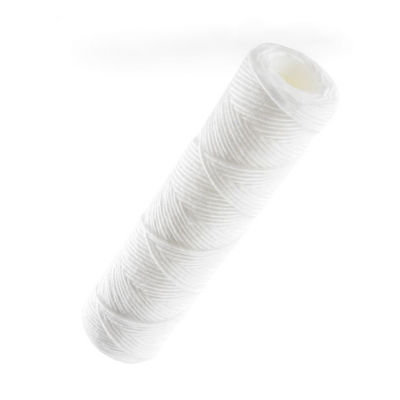 0.68 kg 40 * 2,5 polegadas PP Filtro de segurança frontal de algodão Fibra de vidro de nylon Espiral Filtro de ferida elemento