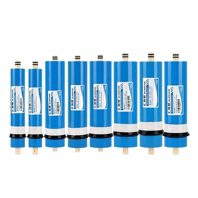 Filtro de membrana de osmose reversa de 5 estágios 400GPD Ro para água potável azul controlado por aplicação