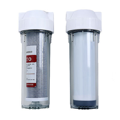 Casas de filtro transparentes de 10 polegadas para peças de filtro de água