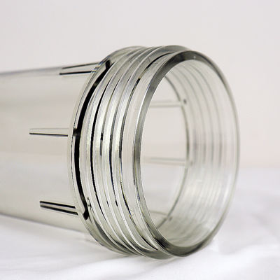 Casas de filtro transparentes de 10 polegadas para peças de filtro de água