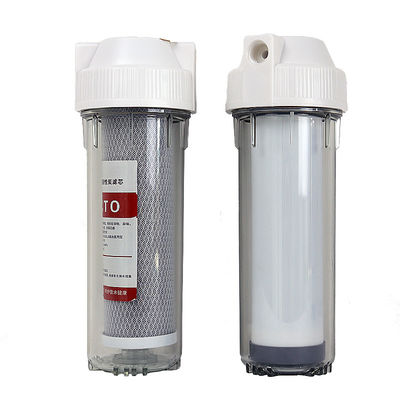 Conexão Qiuck Fitting 10 polegadas Clear Filter Housing para filtragem de água comercial