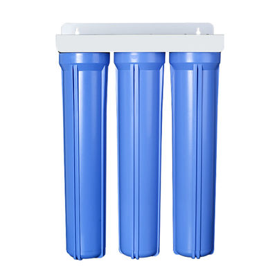 Poderoso sistema de filtro de água de 3 etapas para toda a casa com caixa de filtro de carbono ativado