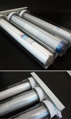 Filtro transparente garrafa resistência à compressão anti-explosão filtro de água
