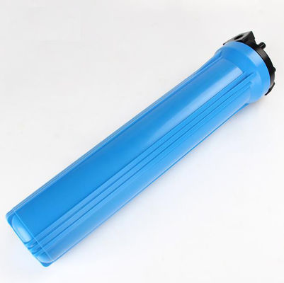 NO Conjunto de filtro transparente de 20 polegadas controlado por aplicativo para pré-condicionamento de três etapas doméstico