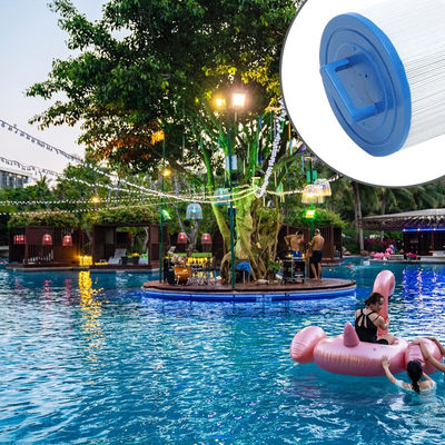 PP Azul branco 10*4,5 polegadas Sistema de filtro de cartuchos de piscina de alto fluxo acima do solo