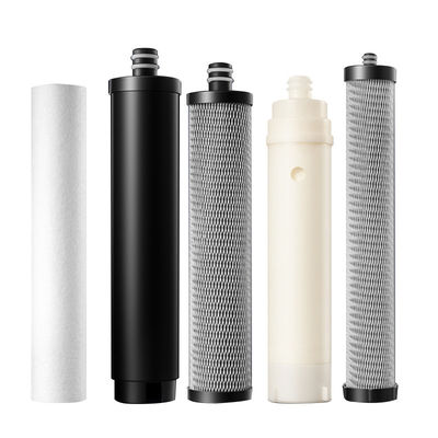 Purificador de água de aço inoxidável de 5 etapas de 220V equipado com filtro de ultrafiltração UF