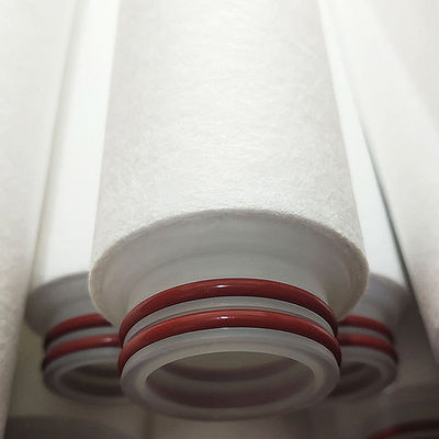 Filtro de cilindro Tipo 10 20 30 40 Pulgadas Filtro de água soprado por fusão para substituição de água de poço