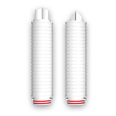 0.22 0,45 Micron PES PTFE Tratamento de Água 10 polegadas PP Plissado Filtro Cartucho de substituição