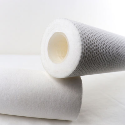 Elementos de filtragem de sedimentos de PP de 10 * 2,5 polegadas para equipamento de purificação de água doméstica