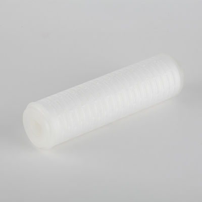 10 polegadas 0.2 Microns PP Cartucho Plissado Micro Filtro para Filtração Final em Água em Botelhas de Bebidas