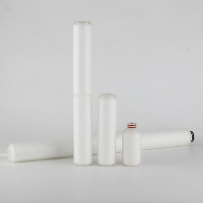 10 polegadas 0.2 Microns PP Cartucho Plissado Micro Filtro para Filtração Final em Água em Botelhas de Bebidas