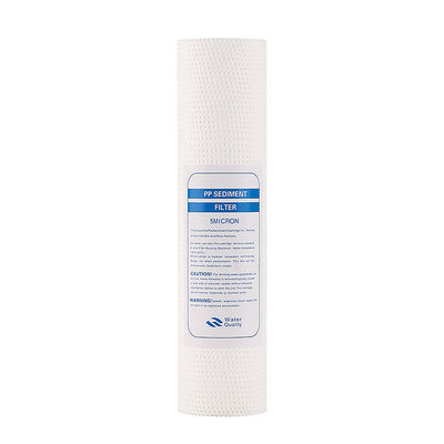 Auto-limpeza 1 Micron Melt Blown PP algodão purificador de água elemento de filtro para uso doméstico