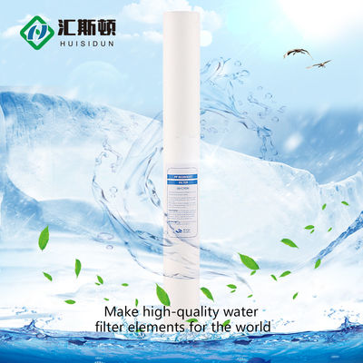 Ionizador branco para uso doméstico 1 Micron 5 Micron 20 Inch Melt Blown PP Sediment Filter Element