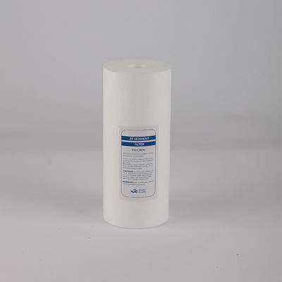 Filtro de sedimentos de PP 5 Microns Jumbo 10 polegadas para sistema industrial de filtragem de líquidos