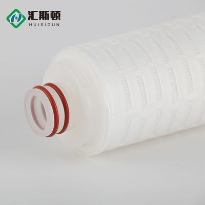 Elementos de filtro de água de membrana de polipropileno micro-plissado de pequeno volume de 5 polegadas para alimentos