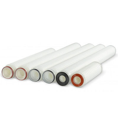 10'' 226 Fins PTFE Microporous Plissado Folding Filter para grandes necessidades de filtragem em escala