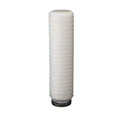 20 polegadas PES cartucho de filtro plissado para todo o sistema de purificação de água da casa 1um 5um