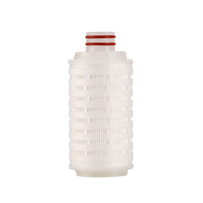 Filtração de líquidos GF 0,45um 1um 3um 5um 10um 20um Cartuchos de filtro plissados de micrões de membrana para água potável