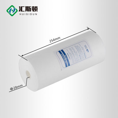10 polegadas de membrana de PTFE Tubular de fusão soprado elemento de filtro com grande fluxo de filtragem