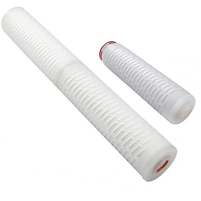 Função de remoção de impurezas de água Cartucho de filtro de água de 0,22 micrões para água industrial