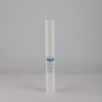 20 polegadas 5 Microns PP algodão liso agulha em relevo perfurado derreter soprado elemento de filtro