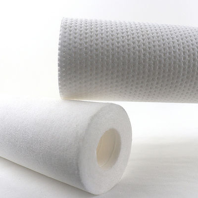 1 Micron PP Polyspun Cartucho de filtro de sedimentos ranhurado para filtragem de segurança RO 5 polegadas
