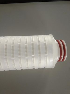 Cartucho de filtro de purificador de água de alta potência de 10 polegadas para esterilização de vapor a alta temperatura