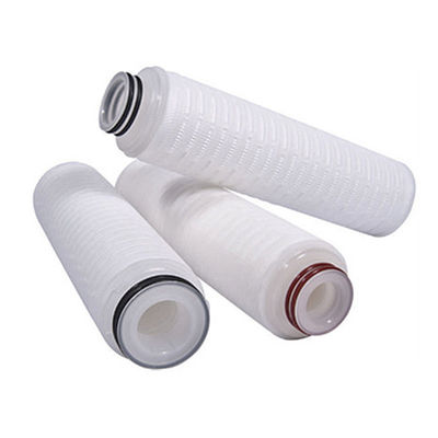 0.22micron 0,45micron 0,65micro PES Filtros de cartuchos de membrana para filtragem precisa