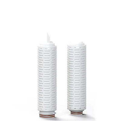 0.22micron 0,45micron 0,65micro PES Filtros de cartuchos de membrana para filtragem precisa