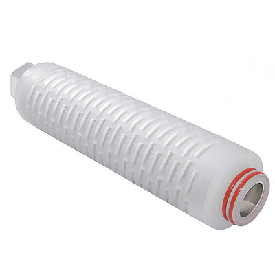 Filtro de álcool 10 polegadas PES cartuchos de filtro plissados para filtragem de alimentos e bebidas