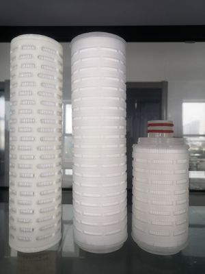 660LPM 222 Interface 5 polegadas 10 polegadas PP cartuchos de filtro de água plissados para filtração de vinho