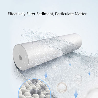 1 Micron 5 Micron Melt Blown PP Sediment Filter Cartucho para Remover Partículas Suspensas