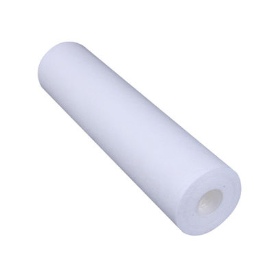 Cartucho de filtro de água potável de 10 polegadas de fibra de PP para filtro de substituição de 5 microns