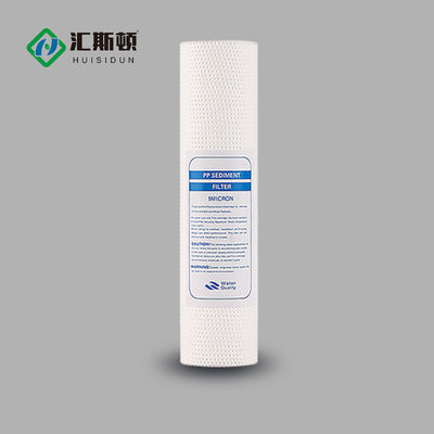 RV 10'' 1/5 Micron PP Filtro para sedimentos domésticos 100% de polipropileno fresco ID 28MM