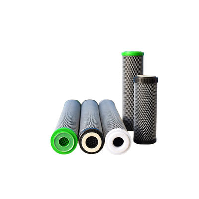 Cartucho de filtro de carbono ativado para eliminação de escamas