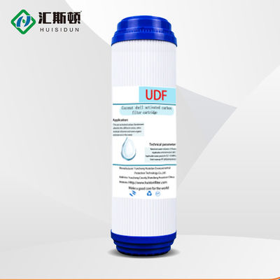 Cartucho de filtro de carbono ativado UDF de 10 polegadas Substituição de filtro de água doméstico