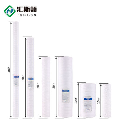 10*4.5 PP Cartucho de ferida Filtro de água purificador Cartucho de filtro para 150 OEM Substituição