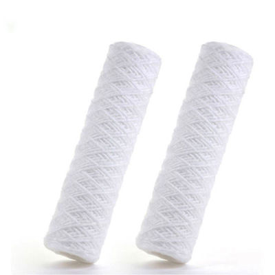 Cartucho de filtro de fibra de vidro para filtragem de água de sedimentos