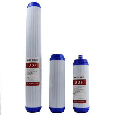 Sistema de purificação de água para uso doméstico de 10 polegadas com cartucho de filtro de carbono ativado