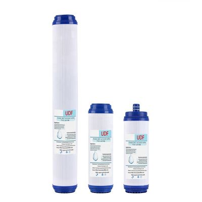 Cartucho de filtro de água de casca de coco de carbono ativado de 10 polegadas para água potável limpa