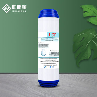 Cartucho de filtro de água de carbono ativado granular para uso doméstico e água limpa