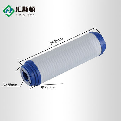 Máquina de água pura Udf elemento de filtro de carbono ativado com recipiente de pressão em hotéis
