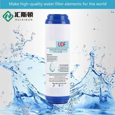 Máquina de água pura Udf elemento de filtro de carbono ativado com recipiente de pressão em hotéis