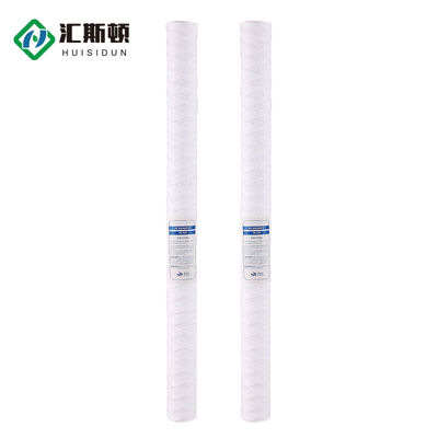 Cartucho de filtro de fio de linha de cordas de 10 20 30 40 polegadas para filtragem de tratamento de água