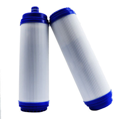 Cartucho de filtro de água de carbono ativado para 10 polegadas 20 polegadas Alcalino Udf