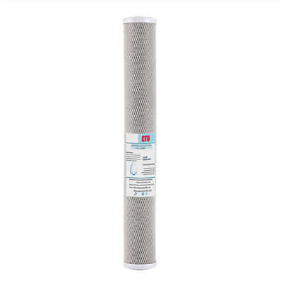 Acessórios de elementos de filtro para purificador de água de carbono ativado granular comprimido de 20 polegadas