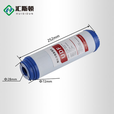 10 Inch Udf Coconut Shell Carvão Ativado Granular Carbono Quick Connect Filter Element
