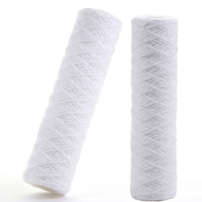 Fazendas 10 polegadas Filtro de Enrolamento Núcleo Filtro de Eletroplatação de fios de algodão Filtro de Fibra Laser de Corte Filtro de xarope