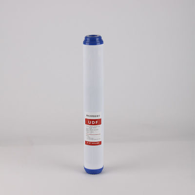 10 polegadas 20 polegadas 3 estágios UDF granulado elemento de filtro de carbono ativado para sistema de osmose reversa